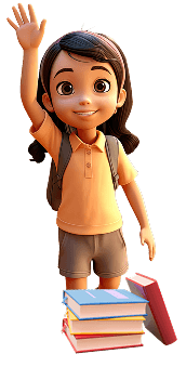 Student actively learning financial concepts through interactive FinKomm programs - focused and determined